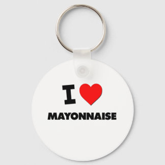 I Love Mayonnaise Key Ring