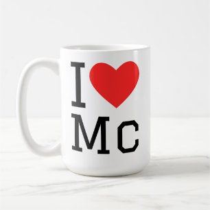 I love Mc Coffee Mug