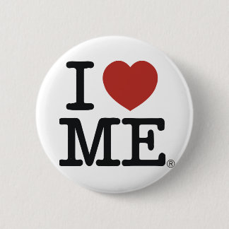 I love me 6 cm round badge
