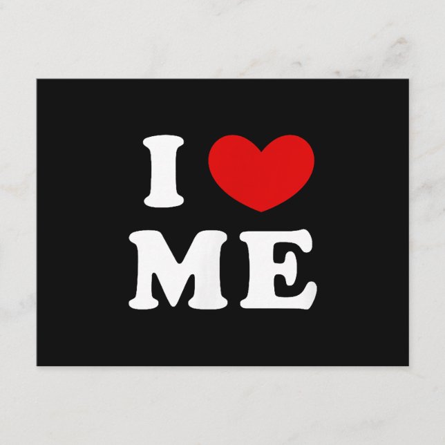 I LOVE ME ENCLOSURE CARD (Front)