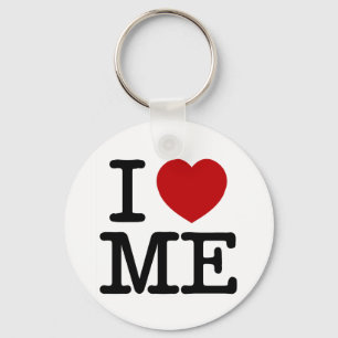 I Love Me Heart Me self esteem confidence dignity Key Ring
