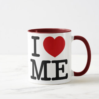 I Love Me Heart Me self esteem confidence dignity Mug