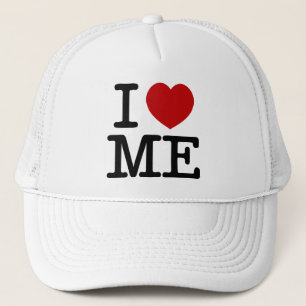 I Love Me Heart Me self esteem confidence dignity Trucker Hat