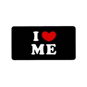 I LOVE ME LABEL