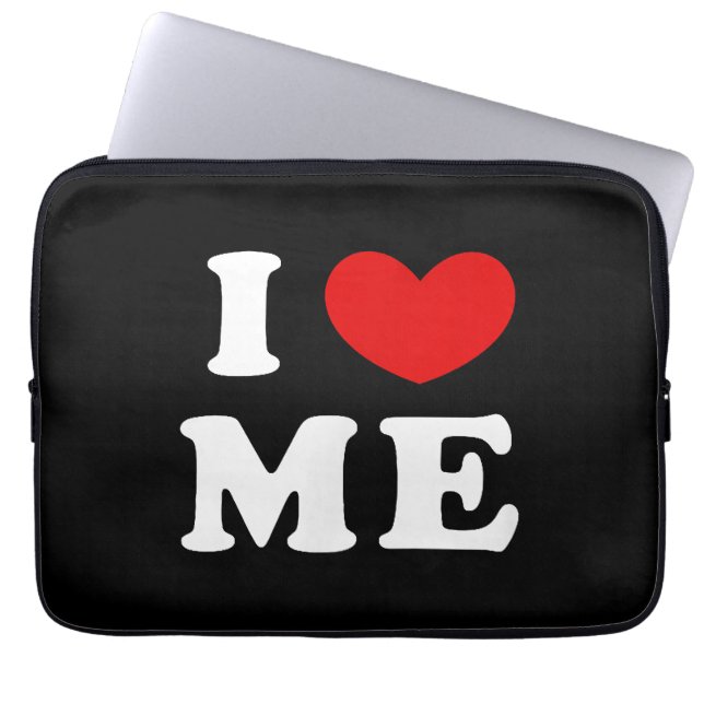 I LOVE ME LAPTOP SLEEVE (Front)