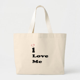 I love Me  Large Tote Bag