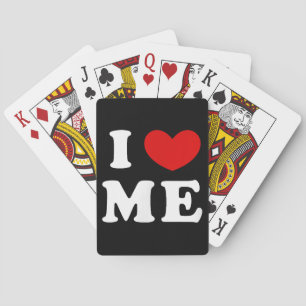 I LOVE ME PLAYING CARDS