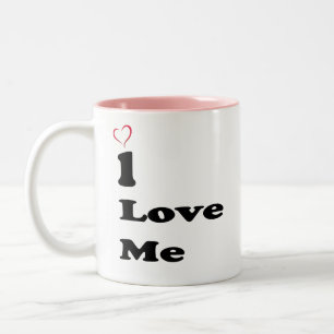 I Love Me Self-Love Typography Mug