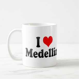 I Love Medellin, Colombia Coffee Mug