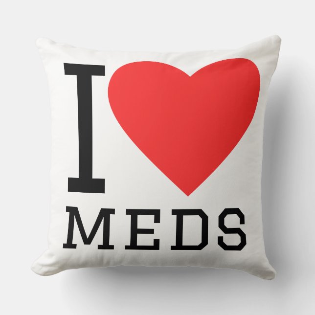 I love meds cushion (Front)