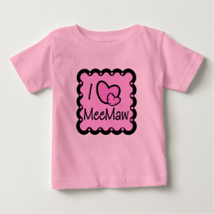 I Love MeeMaw Cute T-Shirt