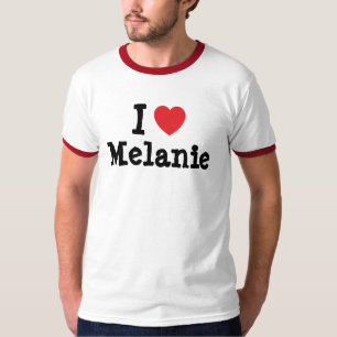 I love Melanie heart T-Shirt