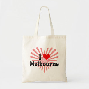 I Love Melbourne, Australia Tote Bag