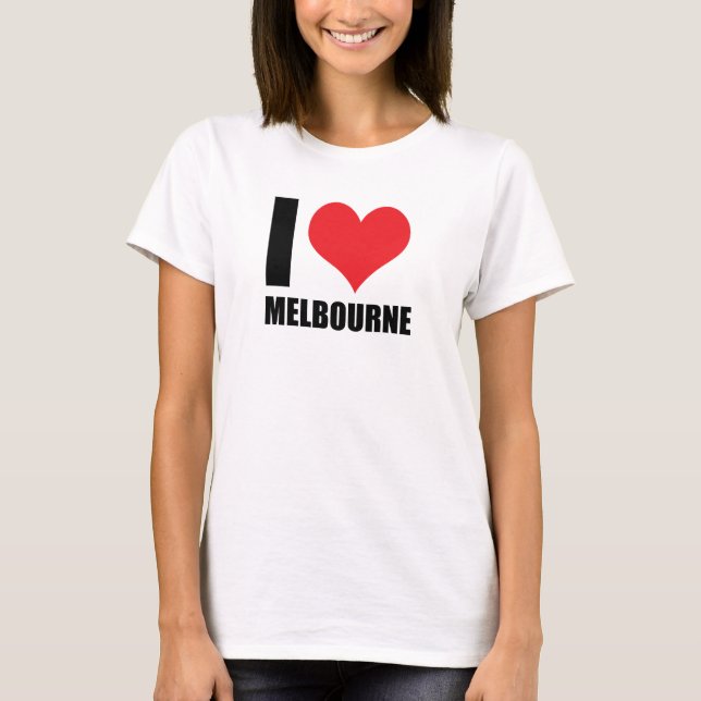 I love Melbourne T-Shirt (Front)