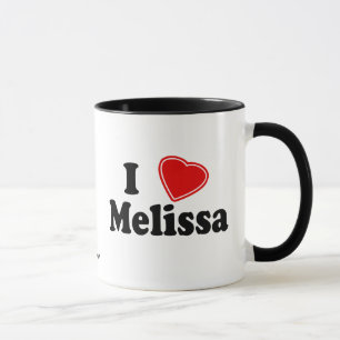 I Love Melissa Mug