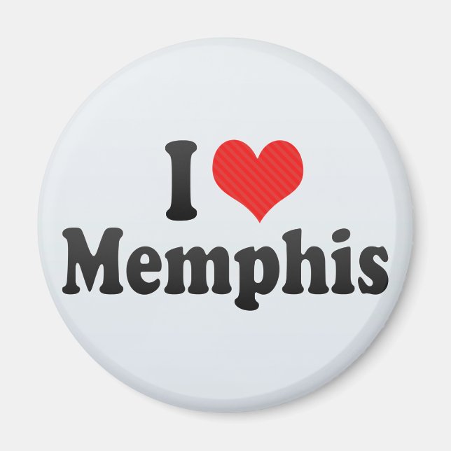 I Love Memphis Magnet (Front)