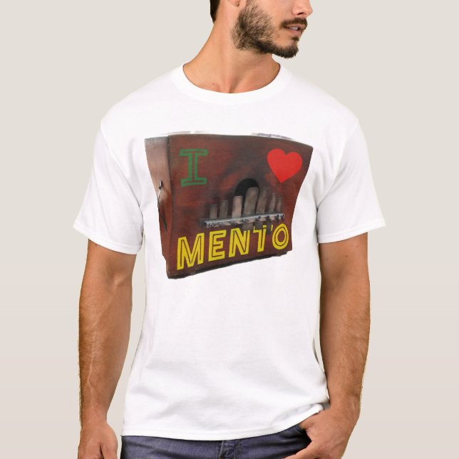 I Love Mento T-Shirt (Front)