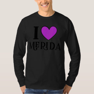 I Love Merida Mexico Vacation 2 T-Shirt