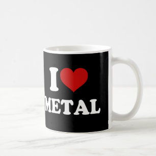 I Love Metal Coffee Mug