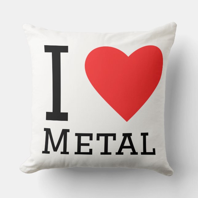 I love metal cushion (Front)