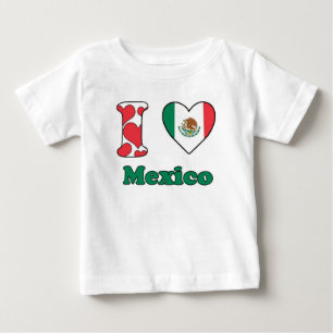 I love Mexico Baby T-Shirt