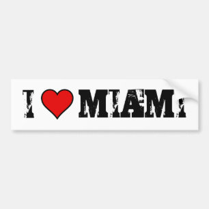 ~I Love Miami~ BUMPER STICKER