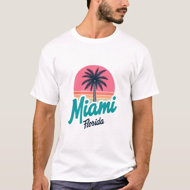 i love miami florida T-Shirt (Front)