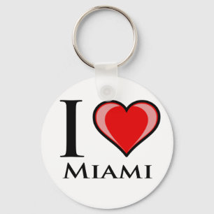 I Love Miami Key Ring