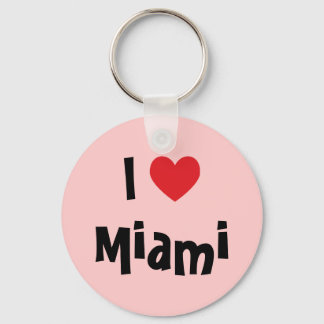 I Love Miami Keychain