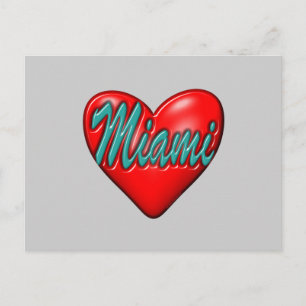 I love Miami Postcard