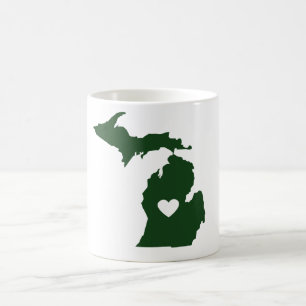 I Love Michigan Coffee Mug