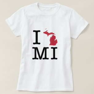 I Love Michigan T-Shirt