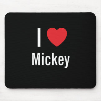 I love Mickey Mouse Mat