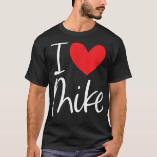 I Love Mike Name Personalised Boy Man BFF Heart Mi T-Shirt
