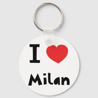I love Milan Key Ring