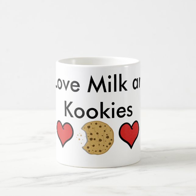 I Love Milk and Kookies Mug (Center)