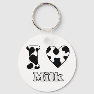 I love Milk Key Ring