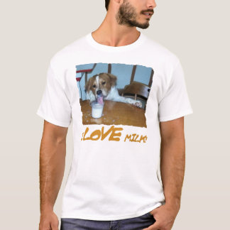 I LOVE MILK  ladies nightie T-Shirt
