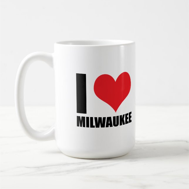 I love Milwaukee  Coffee Mug (Left)