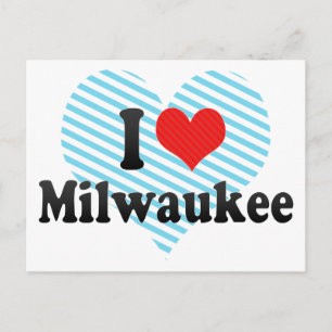 I Love Milwaukee Postcard