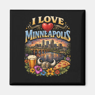 I Love Minneapolis Magnet