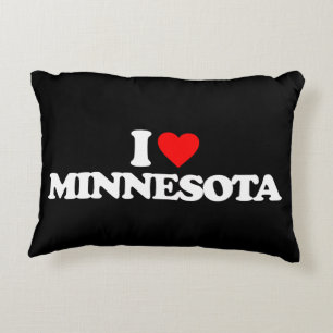 I LOVE MINNESOTA DECORATIVE CUSHION