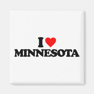I LOVE MINNESOTA MAGNET
