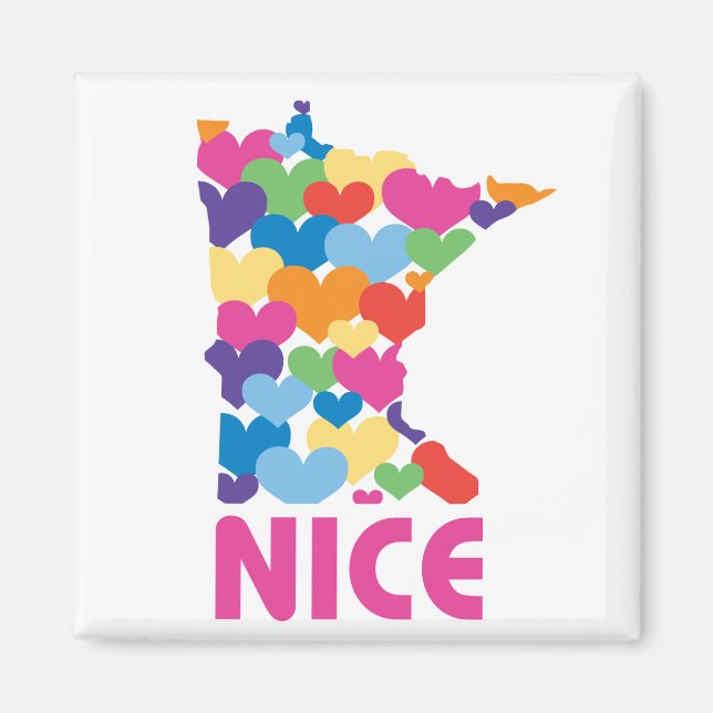 I love Minnesota Magnet (Front)