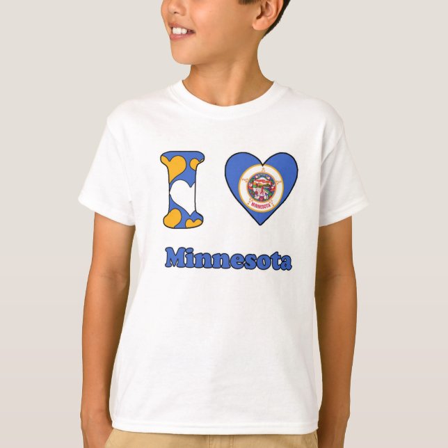 I love Minnesota T-Shirt (Front)