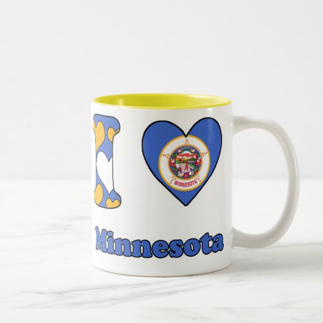 I love Minnesota Two-Tone Coffee Mug (Right)