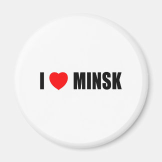 I Love Minsk Magnet