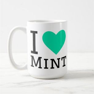 I love mint coffee mug
