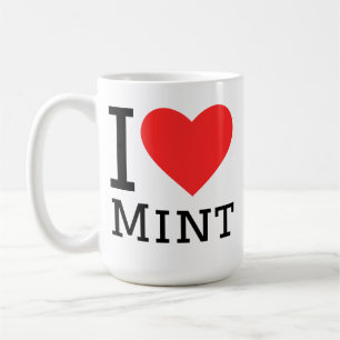 I love mint coffee mug