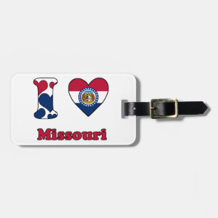 I love Missouri Luggage Tag